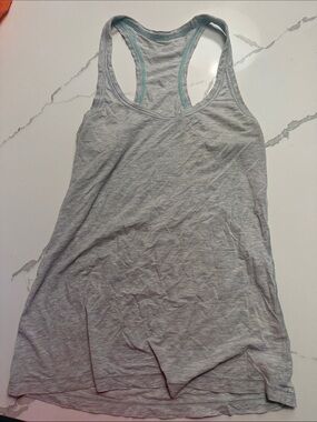 Lululemon Gray Cotton Tank